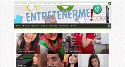 Desktop Screenshot of entretenerme.com